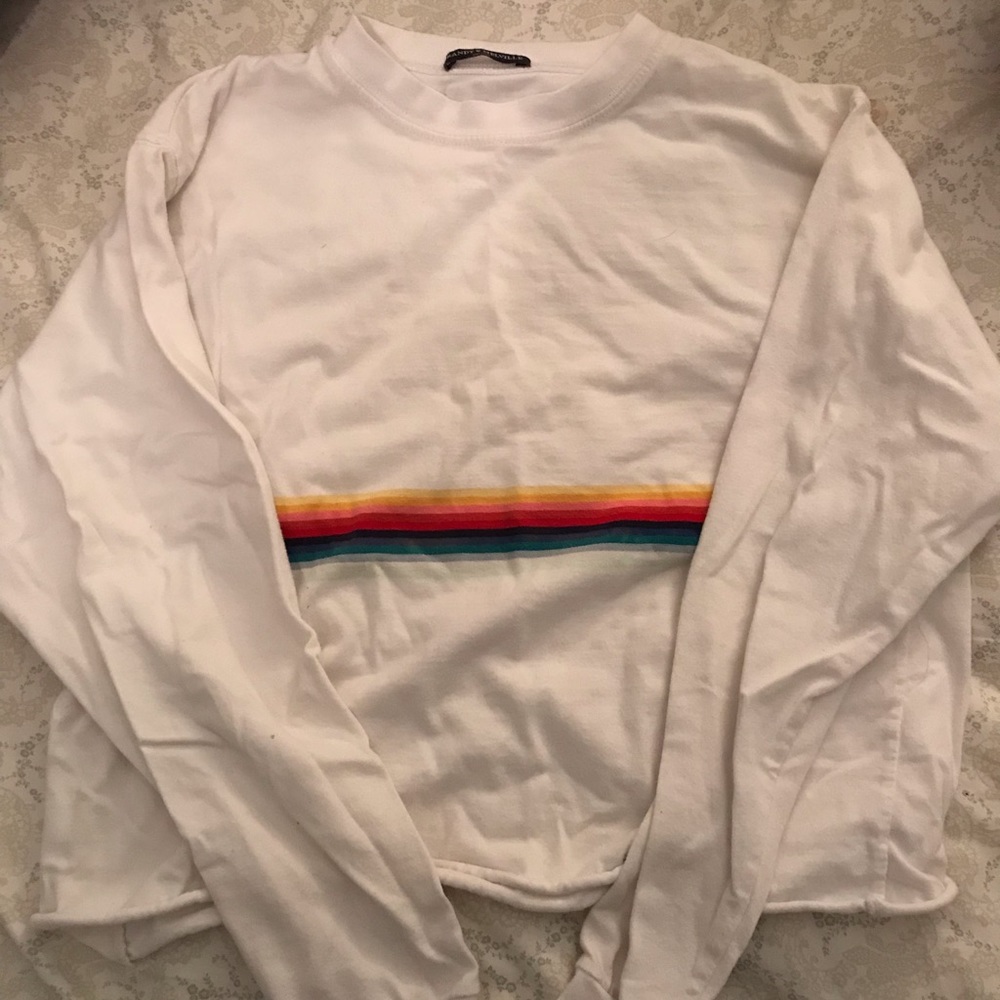Brandy Melville rainbow long sleeve